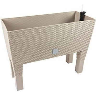 Prosperplast Кашпо с автополивом 30 л Rato case high мокко DRTC600H-7529U