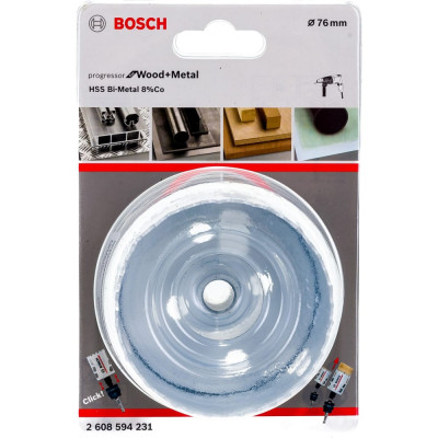 Биметаллическая коронка Bosch PROGRESSOR 2608594231