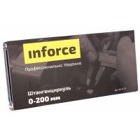 Inforce Штангенциркуль 0-200мм/0-8