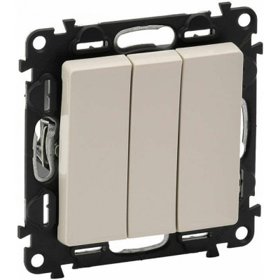 Трехклавишный выключатель Legrand Valena Life 752503 413958