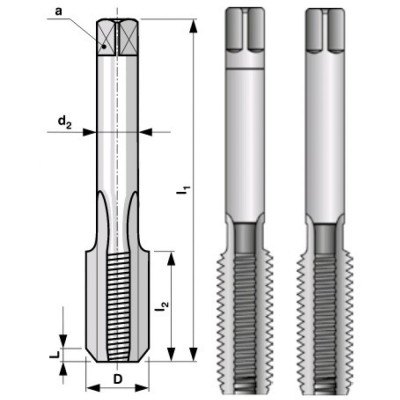 Набор метчиков Bucovice Tools 144180