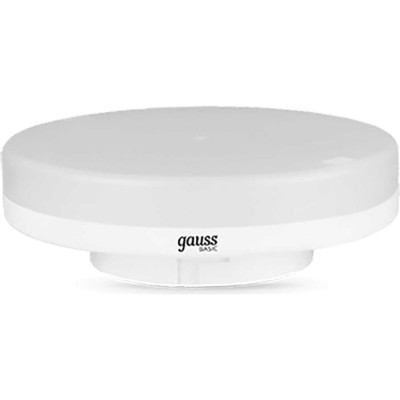 Gauss Светодиодная Лампа GX53 8W 680lm 4100K диммируемая LED 1/10/100 108408208-D