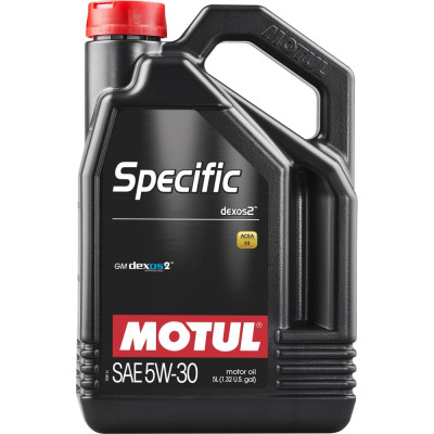 Синтетическое масло MOTUL DEXOS2 SAE 5W30 102643