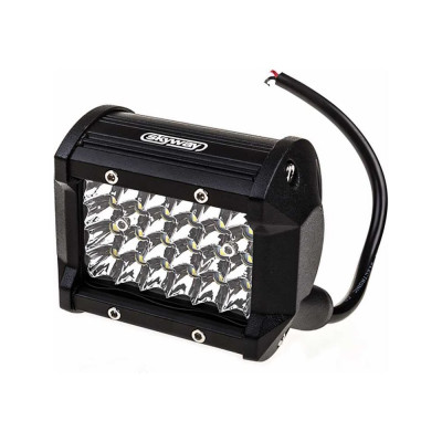 SKYWAY Фара светодиодная OFF ROAD прямоугольная 12V/24V 72W 6000К 24 диода ближний свет S07201058