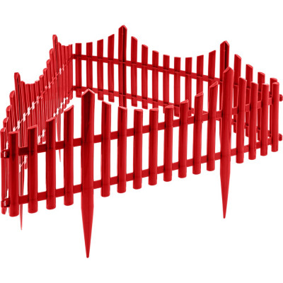 PALISAD Забор декоративный Гибкий, 24 х 300 см коралловый 65018