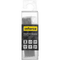 Inforce сверло по металлу HSS-Co 3x61мм 10 штук в упаковке 11-01-442