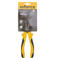 Inforce Никелированные пассатижи 180 мм 06-18-42