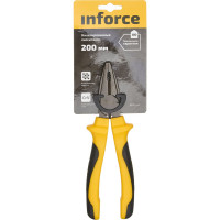 Inforce Никелированные пассатижи 200 мм 06-18-43