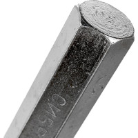 СИБРТЕХ Ключ имбусовый HEX, 17мм 45x, закаленный, никель 12348