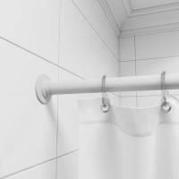 IDDIS Угловой карниз для ванной комнаты, белый, 040A200I14