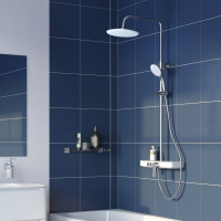 Смеситель для ванны с верхним душем IDDIS Shelfy SHESB3Fi06