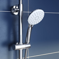 Смеситель для ванны с верхним душем IDDIS Shelfy SHESB3Fi06