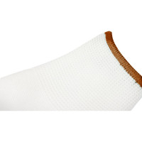 Белые лёгкие бесшовные защитные перчатки эргономичной формы из нейлона WIEDERKRAFT WDK-PU01W / XL