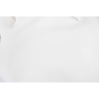 Белые лёгкие бесшовные защитные перчатки эргономичной формы из нейлона WIEDERKRAFT WDK-PU01W / XL