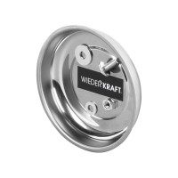 Круглый магнитный лоток WIEDERKRAFT 4" 100 мм WDK-65146