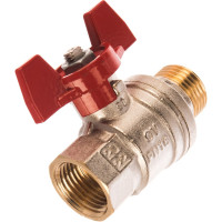 Шаровой кран Oventrop Optibal, полнопроходной, DN-15, 1/2", НВ, PN 1076304