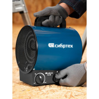 Тепловая пушка СИБРТЕХ ТВ-2М тепловентилятор, 230 В, 2 режима. вентилятор, 2000 Вт 96436