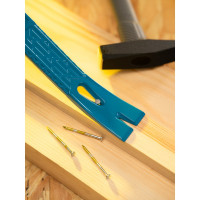 Плоскопрофильный лом-гвоздодер GROSS 380x35x8мм 25255