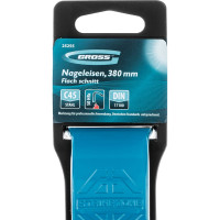 Плоскопрофильный лом-гвоздодер GROSS 380x35x8мм 25255