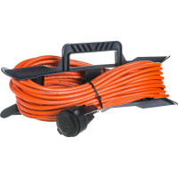 Удлинитель шнур Партнер-Электро GardenLine на рамке с/з ПВС 3х1,5 16A 20м IP 44 US206С-120OR