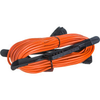 Удлинитель шнур Партнер-Электро GardenLine на рамке с/з ПВС 3х1,5 16A 20м IP 44 US206С-120OR