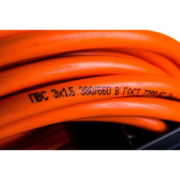 Удлинитель шнур Партнер-Электро GardenLine на рамке с/з ПВС 3х1,5 16A 20м IP 44 US206С-120OR