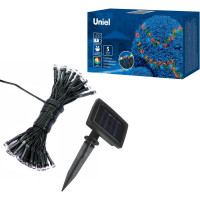 Садовая гирлянда Uniel USL-S-122/PT5000, на солнечной батарее, Milkyway 5306