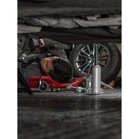 Гидравлический бутылочный домкрат MATRIX 2 т, h подъема 181–345 мм 50761