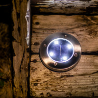 Садовый светильник на солнечной батарее Uniel USL-F-171/PT130, INGROUND UL-00004274