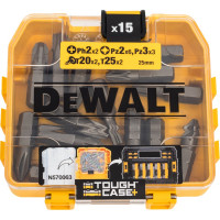 Набор бит 16 шт. пластиковый бокс DEWALT DT71511