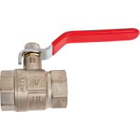 Шаровой полнопроходной кран PRO AQUA В-В ручка рычаг 1 FWL51-f25-f25x