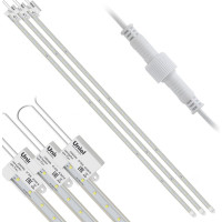 Светодиодный светильник Uniel ULY-P91-20W/SPFR/K IP65 AC220V CLEAR KIT03 для растений UL-00003851