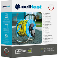 Катушка для шланга Cellfast ALUPLUS 45 м, 1/2” 55-150
