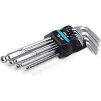 Набор шестигранных ключей с шаром КВТ КШ-9 78368