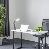 Настольный светильник с часами Uniel 5W TLD-542 Brown/LED/300Lm/5000K/Dimmer UL-00001817