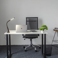 Настольный светильник с часами Uniel 5W TLD-542 Brown/LED/300Lm/5000K/Dimmer UL-00001817