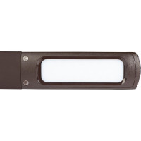 Настольный светильник с часами Uniel 5W TLD-542 Brown/LED/300Lm/5000K/Dimmer UL-00001817