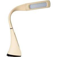 Настольный светильник c часами Uniel 5W TLD-542 Cream/LED/300Lm/5000K/Dimmer UL-00003303