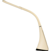 Настольный светильник c часами Uniel 5W TLD-542 Cream/LED/300Lm/5000K/Dimmer UL-00003303