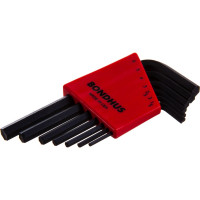 Набор из 7 черных ключей BONDHUS S 1.5-6mm 12292