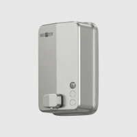 Диспенсер для мыла с кнопкой Nofer INOX EVO матовый 1200 мл. нерж. сталь 03050.S