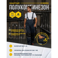 Утепленный полукомбинезон Delta Plus Iceberg синий, р. S ICEBEBMPT