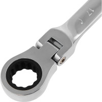 Набор комбинированных трещоточных шарнирных ключей MATRIX 8шт 14898