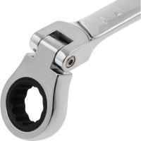 Набор комбинированных трещоточных шарнирных ключей MATRIX 8шт 14898