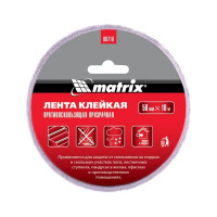 Клейкая противоскользящая лента MATRIX, прозрачная, 50мм х 10м, 88716
