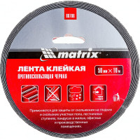 Клейкая противоскользящая лента MATRIX черная, 50 мм х 10м, 88708