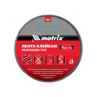 Клейкая противоскользящая лента MATRIX черная, 50 мм х 5м, 88707