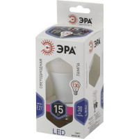 Светодиодная лампа ЭРА LED A60-15W-860-E27, груша, холодный Б0031396