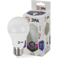 Светодиодная лампа ЭРА LED A60-15W-860-E27, груша, холодный Б0031396