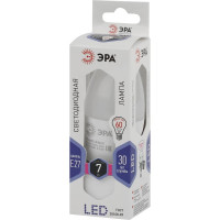 Светодиодная лампа ЭРА LED B35-7W-860-E27, свеча, холодный Б0031413